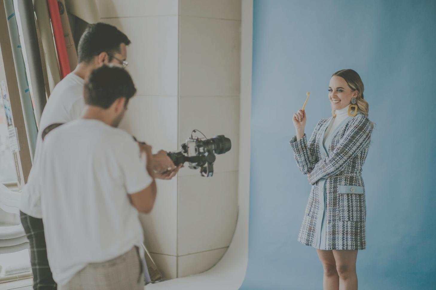 Advanced lighting setup for portrait photography with professional equipment